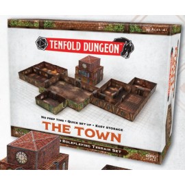 Tenfold Dungeon: Town - scenery