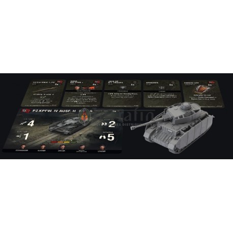 World of Tanks Expansion - German (Panzer IV H) - European Languages - Miniature Game