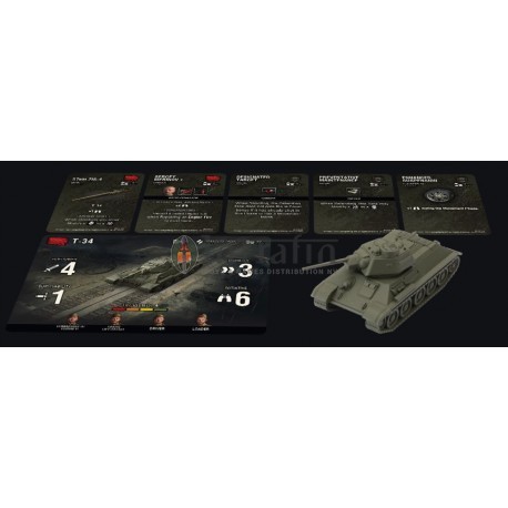 World of Tanks Expansion - Soviet (T-34) - European Languages - Miniature Game