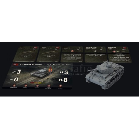 World of Tanks Expansion - German (Panzer III J) - Miniature Game