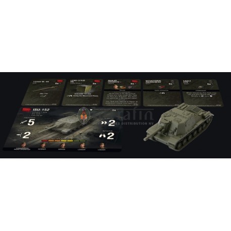 World of Tanks Expansion - Soviet (ISU-152) - European Languages - Miniature Game