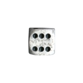 Speckled 12mm d6 with pips Dice Blocks (36 Dice) - Arctic Camo