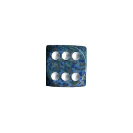 Speckled 12mm d6 with pips Dice Blocks (36 Dice) - Sea