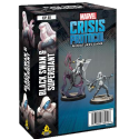 Marvel Crisis Protocol Black Swan & Super Giant - miniatures