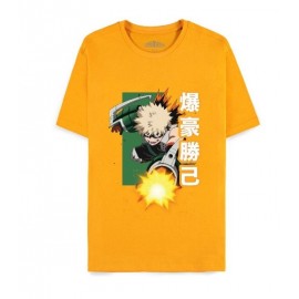My Hero Academia - Orange Bakugo Katsuki Men's T-Shirt 2XL