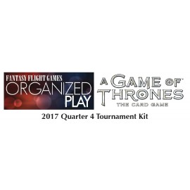 A Game of Thrones 2nd ed LCG 2017 Q4 Tournament Kit