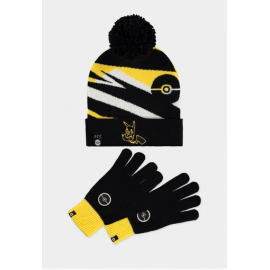 Pokémon - Black & Yellow  (Beanie & Knitted Gloves)
