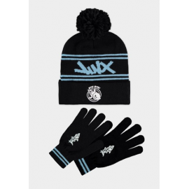 League of Legends -Core Logo Giftset (Beanie & Knitted Gloves)