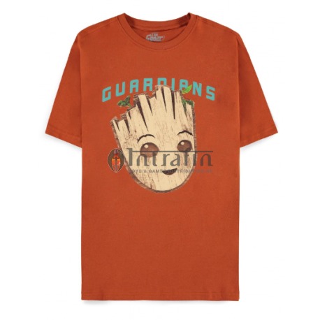 I Am Groot - Orange Regular Fit T-shirt 2XL