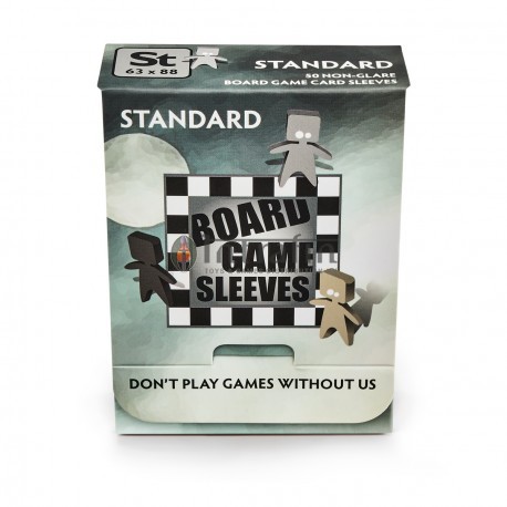Board Game Sleeves Non-glare - Standard (63x88mm) 50x10p