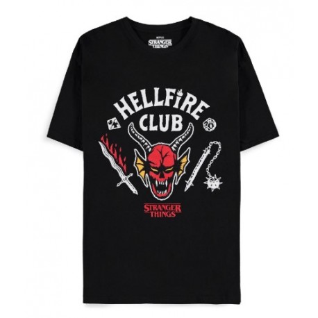 Stranger Things - Hellfire Club Men's Short Sleeved T-shirt LARGE