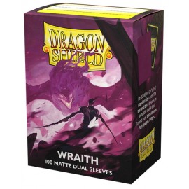 Dual Matte sleeves Dragon Shield (10X100) Wraith 'Alaric Chaos Wraith'